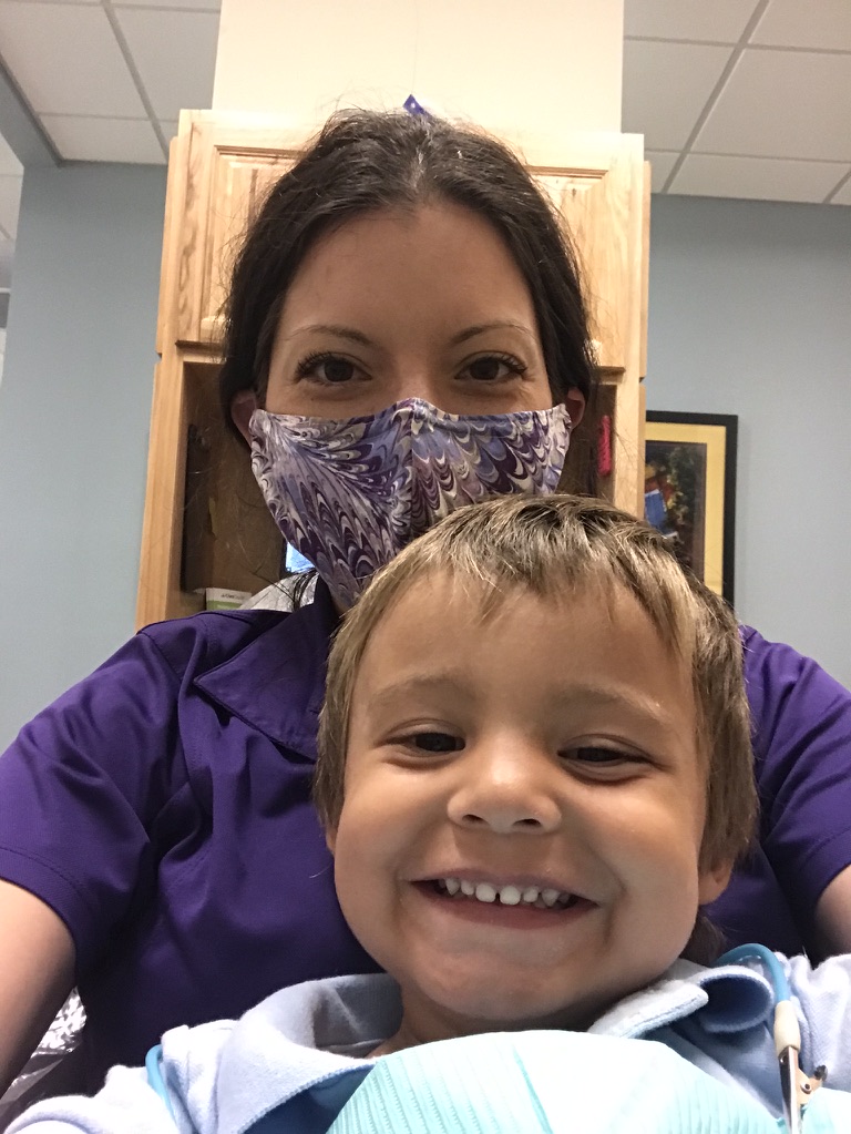 Rex at the dentist!